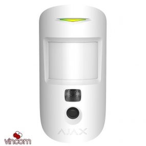 Беспроводной датчик движения Ajax MotionCam White