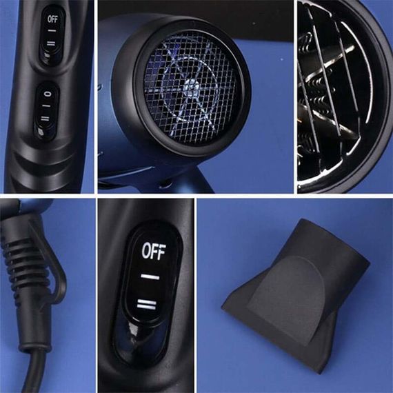 Фен для волосся з потужністю 2200 Вт XPRO KM-9824 (42226-KM-9824_460)