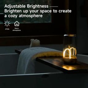 Ексклюзивна світлова нитка MagnaStrand 360 Gold Edition — Преміум-нічник трансформер, дизайнерська LED-лампа