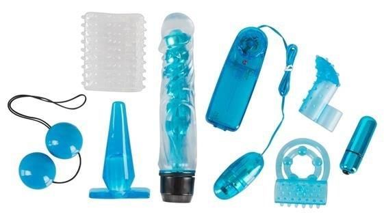 Набор секс игрушек Blue Appetizer 8-piece set sexstyle | Зображення 1