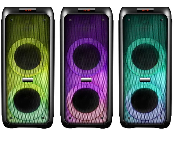 Автономна акустична система PartyBox NS-208-08 + 2 радіомікрофони XPROчорний (41187-NS-208-08_6715) | Зображення 3