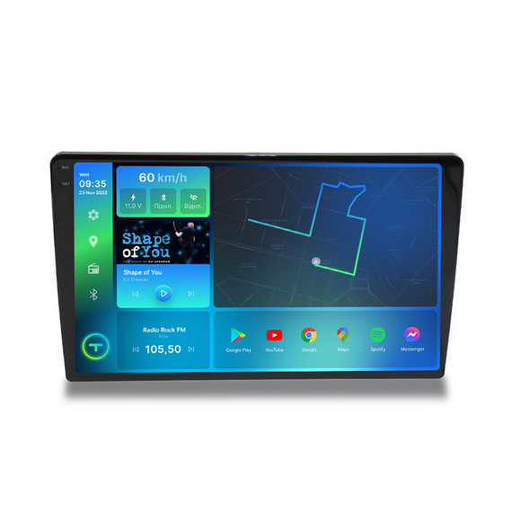 Штатна магнітола Torssen 2K Jeep Grand Cherokee 14-18 FL9 4+64Gb 4G Carplay DSP | Зображення 1