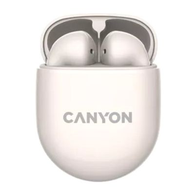 Наушники Canyon TWS-6 Beige (CNS-TWS6BE) (CNS-TWS6BE)