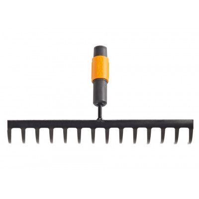 Грабли Fiskars для грунта 14 зубцов QuikFit (1000653)