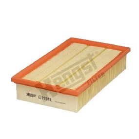 Фильтр воздушный Jaguar S-Type 2.5-4.2 i/D 99-08 / XF 2.0-5.0 i/D 08-15 / XJ 2.0-5.0 i/D 03-, Hengst, E1191L,