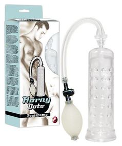 Вакуумна помпа You2Toys Horny Dots Penispump, прозора