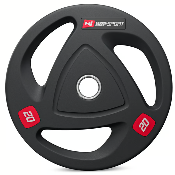 Диск олімпійський Hop-Sport 20кг | Зображення 1