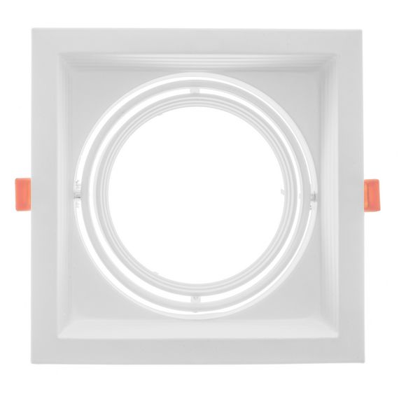 Светильник врезной  поворотный ML-020/1 AR111 WH G53 | Зображення 6