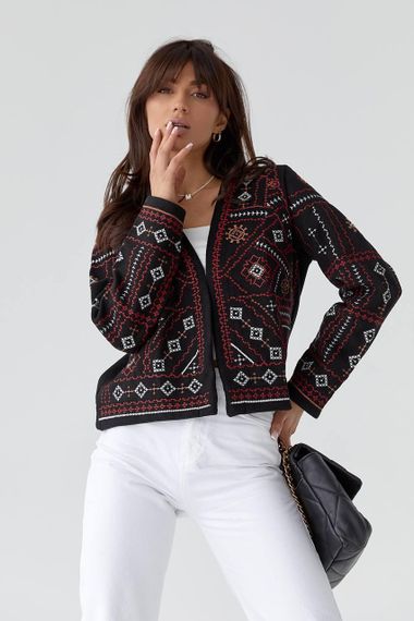 Жіночий піджак з вишивкою | Зображення 3