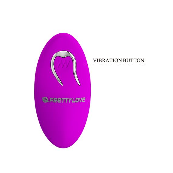 Віброяйце - Pretty Love Selkie Vibrating Egg Purple | Зображення 7