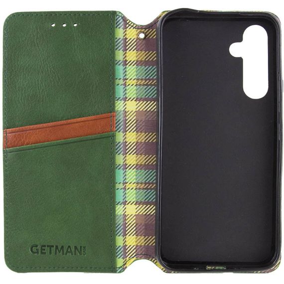 Кожаный чехол книжка GETMAN Cubic (PU) для Samsung Galaxy M34 5G | Зображення 1