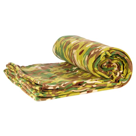 Флісова ковдра Nester Multicam Case 150*200 - плед для військових з чохлом | Зображення 4