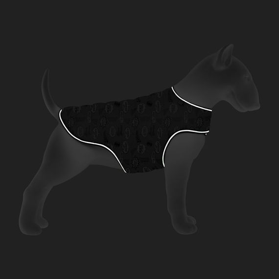 Курточка-накидка для собак WAUDOG Clothes, малюнок "Ліга Справедливості", XS, А 26 см, B 33-41 см, С 18-26 см | Зображення 4