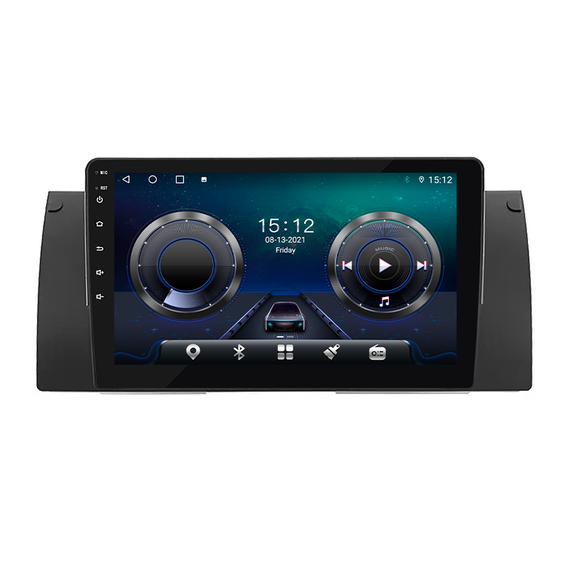 Штатна магнітола Lesko для авто BMW 5 series E39, E53 1996-2003 9" 4+32 4G+CarPlay