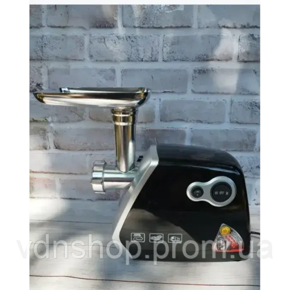 Електрична М'ясорубка ВИТЕК BT-3400 3500W реверс, для томатів, Електром'ясорубка | Зображення 1