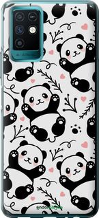 Чохол на Infinix Note 10 Панди "4318u-2763-2448"