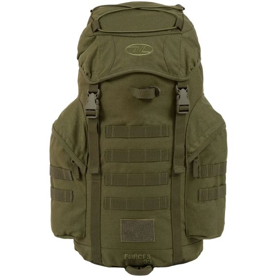 Туристичний рюкзак похідний Highlander Forces Loader Rucksack 33л олива Рюкзак дволямковий  водовідштовхуючий