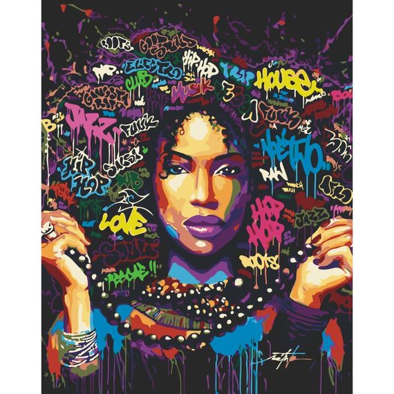 Картина по номерам "Музыка как жизнь" 10005-AC 40х50 см Art Craft