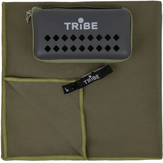 Туристичний Рушник мікрофібра Tribe 90х180 см похідне полотенце в кейсі для туристів, військових, рибалок