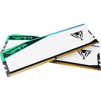 Модуль памяти для компьютера DDR5 32GB (2x16GB) 6400 MHz Viper Elite 5 RGB Patriot (PVER532G64C32KW) | Зображення 5