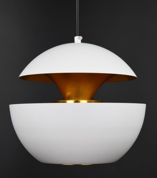 Люстра підвісна на 1 лампочку 27023 Білий 30-160х25х25 см. | Зображення 8