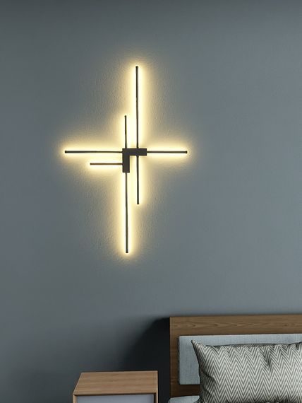 Бра LED 26776 Чорний 5х70х115 см. | Зображення 1