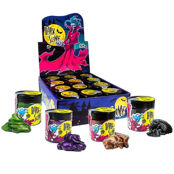 Слайм "Dark slime - перламутровий" 71832 (укр.) - 0,150 кг | Зображення 1