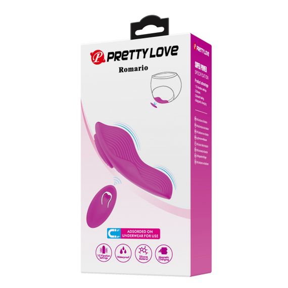 Стимулятор клітора з пультом ДК Pretty Love — ROMARIO, BW-022100W Sex Aura | Зображення 9