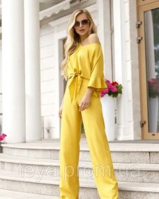 Костюм цвет желтый размеры S, L, XL, M FI_007813