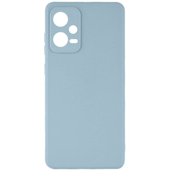Силиконовый чехол Candy Full Camera для Xiaomi Poco X5 5G / Note 12 5G Серый / Smoky Gray