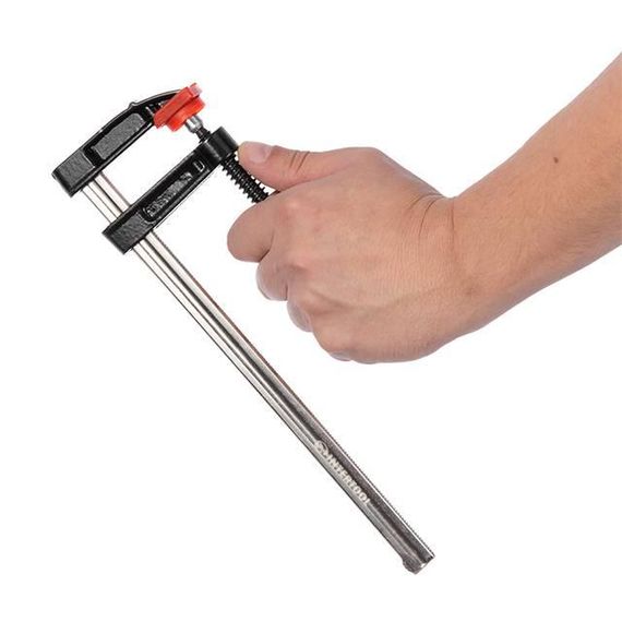 Струбцина столярна 200x50 мм DIN 5117 INTERTOOL HT-60011 | Зображення 3