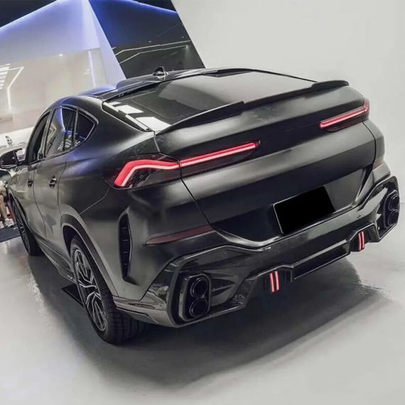 Спойлер кришки багажника Карбон V1 для BMW X6 G06 2019- рр | Зображення 2