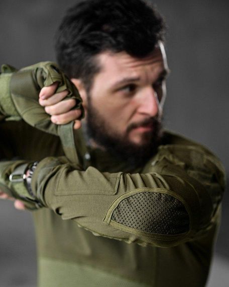 Тактическая рубашка Убакс Assault  oliva | Зображення 9