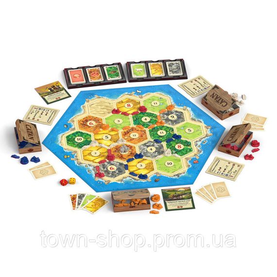 Настольная стратегическая игра CATAN R100UA от 10 лет, 3-4 игрока | Зображення 2