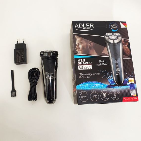 Портативна чоловіча професійна бритва Adler AD 2933, Професійна чоловіча електробритва UE-71 | Зображення 5
