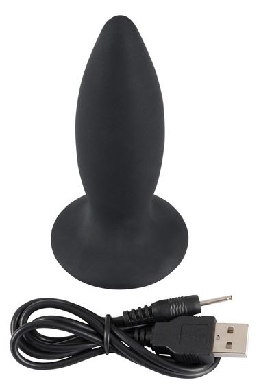 Анальна пробка - Black Velvets Rechargeable Plug Small Sex Aura | Зображення 4