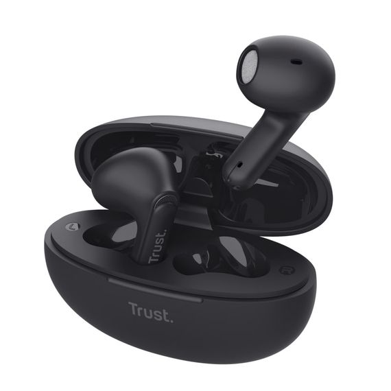 Навушники Trust TWS Yavi Earphones BT 5.3, ENC, SBC, Mic, Чорний (25298_TRUST) | Зображення 2