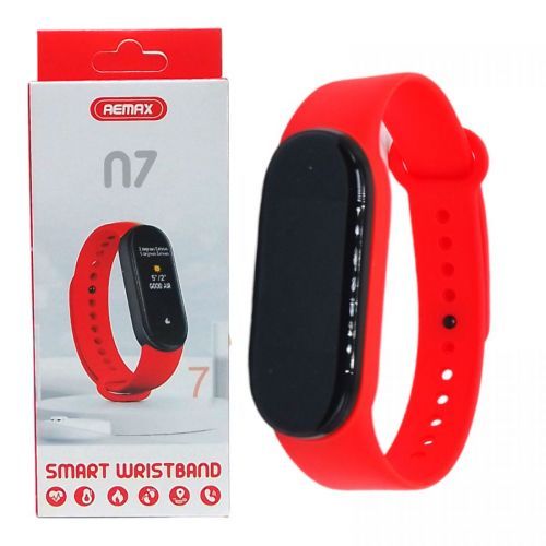 Уценка. Часы сенсорные "Sport Bracelet" (красный) Зарядное устройство постоянно отключается