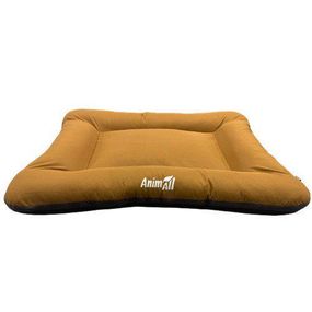Лежанка AnimAll Super Max M ORANGE для собак і кішок, оранжева, 80×65 см