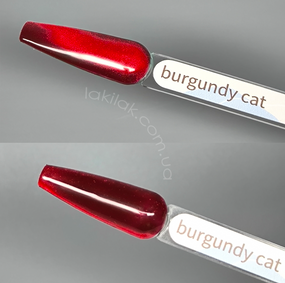 Гель-лак котяче око Gelix Cat Eye Burgundy 8мл