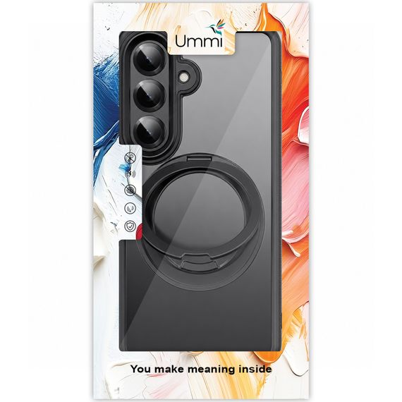 Чохол Ummi Stylish with MagSafe Ring для Samsung Galaxy S26 Black | Зображення 3