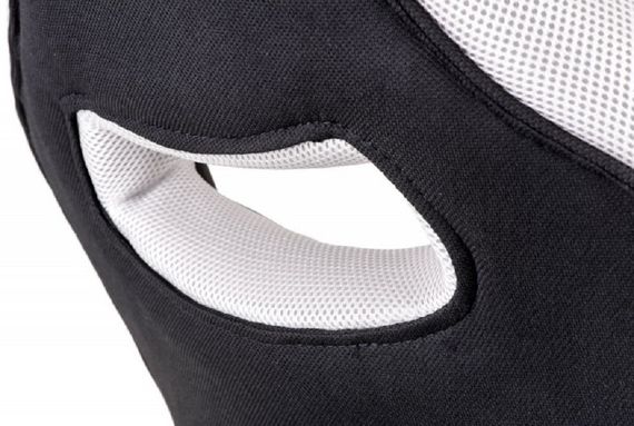 Геймерське крісло Riko black/grey, колір чорно-сірий, оббивка — тканина | Зображення 7