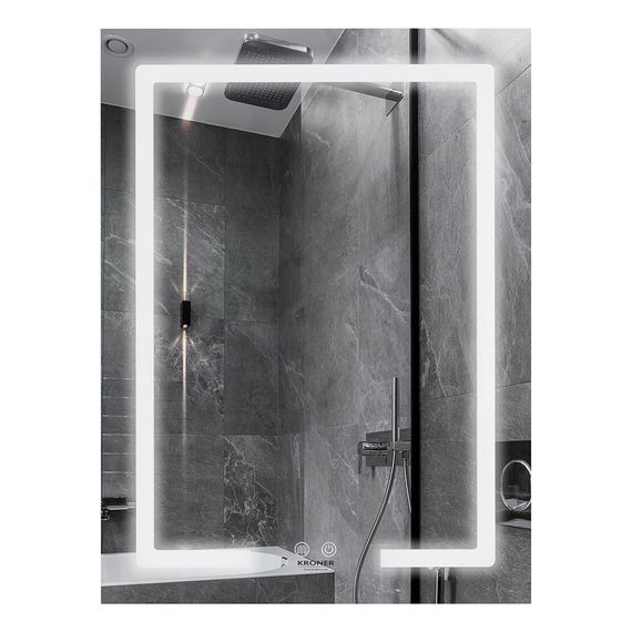 Дзеркало Kroner KRP Spiegel VR2-5080 з LED-підсвічуванням (CV035333)