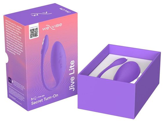 Смарт-віброяйце We-Vibe Jive Lite Purple, невеликий розмір | Зображення 9