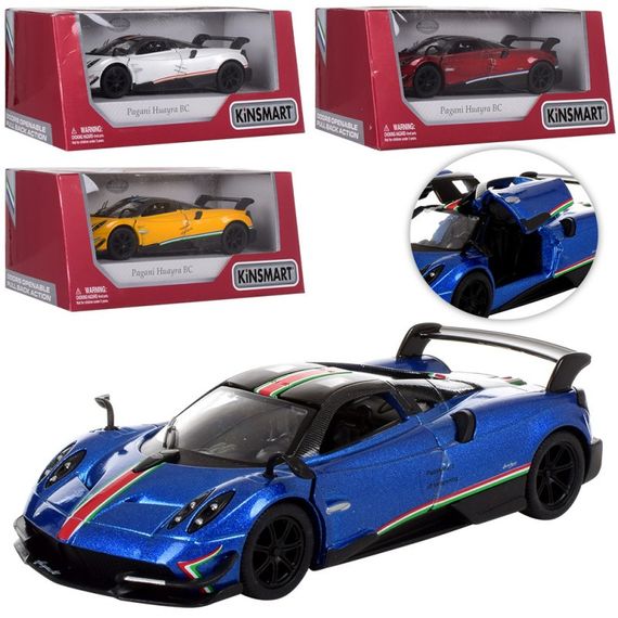 Машинка інертна Kinsmart Pagani Huayra BC KT5400WF 12 см