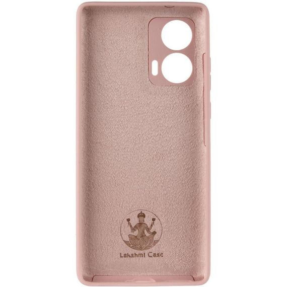 Чохол Silicone Cover Lakshmi Full Camera (AA) для Motorola Edge 50 Fusion Рожевий / Pink Sand | Зображення 2