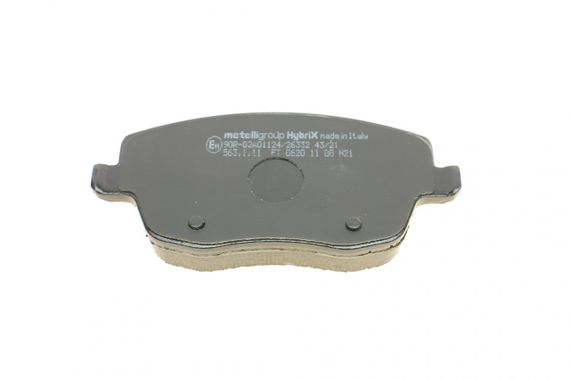 Колодки гальмівні передні Seat Ibiza VW Polo 01-09 Skoda Fabia 99-14 Roomster 06-15 +датчик  22-0547-1 | Зображення 7