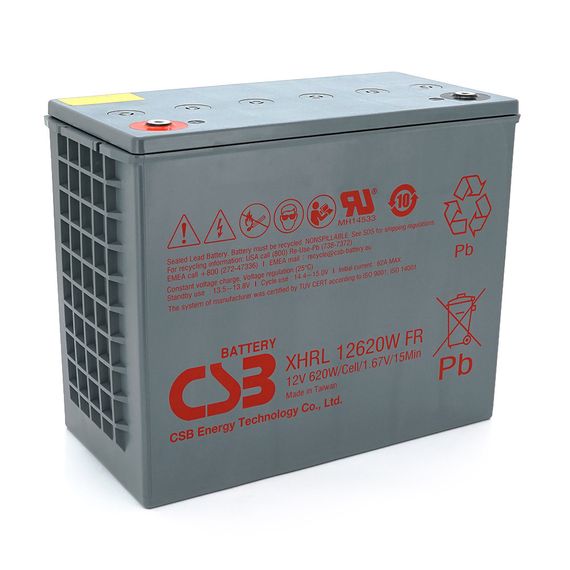 Аккумуляторная батарея CSB XHRL12620W, 12V 139A h (342х275х170мм)