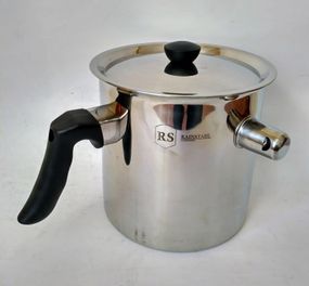 Молоковарка зі свистком Rainstahl RS-3100-20, 2 л, молочник із нержавіючої сталі