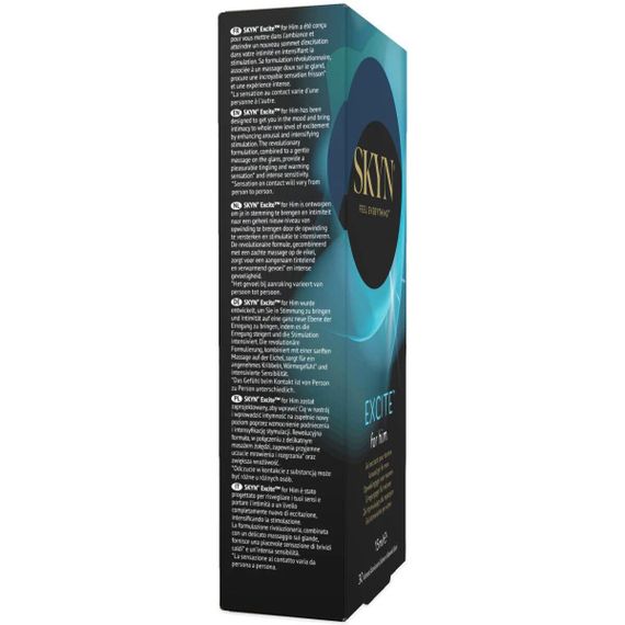 Стимулирующий гель для пениса SKYN Excite for him 15 мл sexstyle | Зображення 1